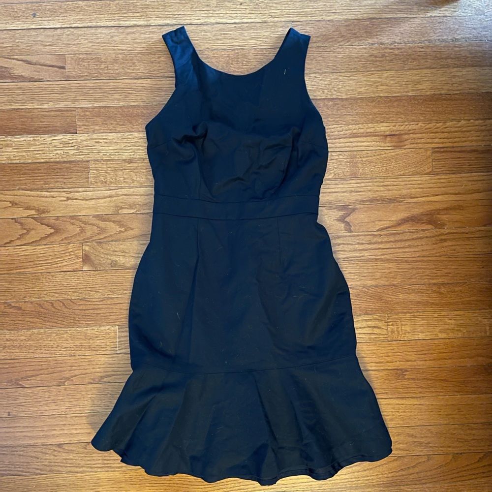 Banana Republic Navy Fit n Flare Dress
